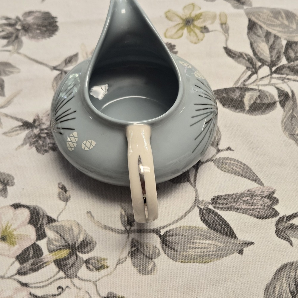 Franciscan China Silver Pine Gravy Boat —EXCELLENT - Picture 6 of 8